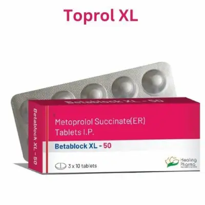 Metoprolol (Toprol XL) 12.5 mg — envoi discret, €0.32