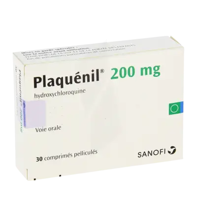 Prix Hydroxychloroquine 200mg générique : €2.03 · livraison FR