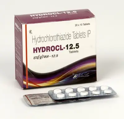 Commander Hydrochlorothiazide 12.5 mg générique — dès €0.30