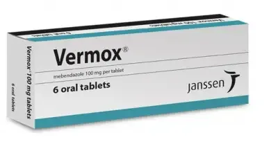 Vermox 100mg — €0.63 le comprimés en France