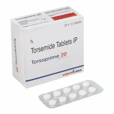 Torsemide 20mg pas cher — €0.29 le comprimé en France