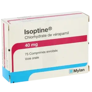 Isoptin 240mg — choix n°1 des patients — dès €0.28
