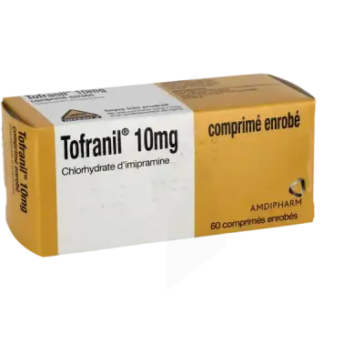 Tofranil 25mg — choix n°1 des patients — dès €0.42