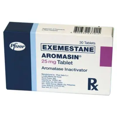 Exemestane (Aromasin) 25mg — envoi discret, €2.71