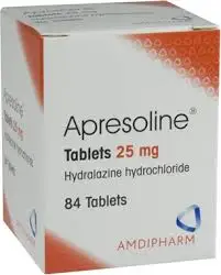 Apresoline 25 mg pas cher — €0.25 le comprimé en France